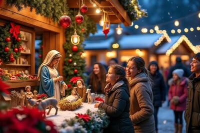 découvrez une sélection d’extraordinaires crèches de noël qui émerveilleront petits et grands : traditions, originalité et magie au rendez-vous pour des fêtes féériques !
