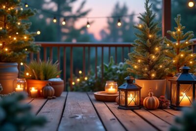découvrez des idées d’illuminations écoresponsables pour sublimer votre jardin ou balcon ce noël tout en respectant l’environnement et en créant une ambiance magique.