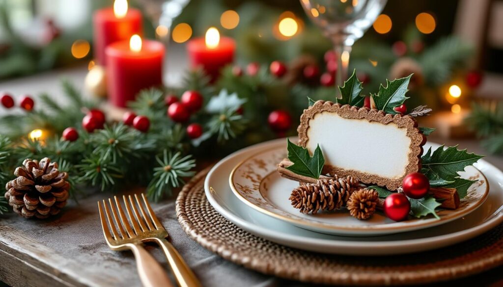 découvrez des idées créatives de marque-places de noël diy pour embellir votre table festive avec originalité et charme.