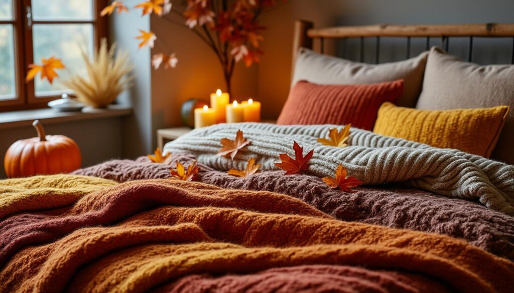 découvrez nos parures de lit incontournables pour un automne chaleureux et cosy, alliant confort, douceur et style pour des nuits parfaites.