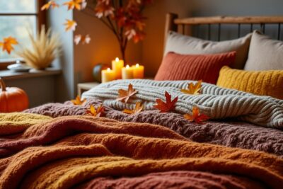 découvrez nos parures de lit incontournables pour un automne chaleureux et cosy, alliant confort, douceur et style pour des nuits parfaites.