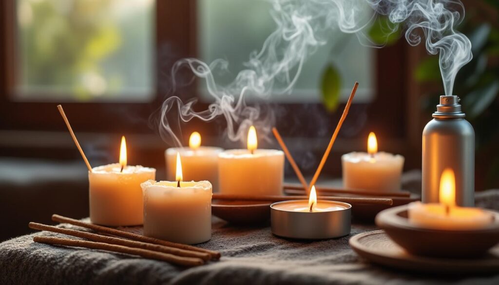 découvrez l'impact des bougies, encens et aérosols sur notre santé quotidienne et apprenez à mieux comprendre ce que nous inhalons chaque jour.