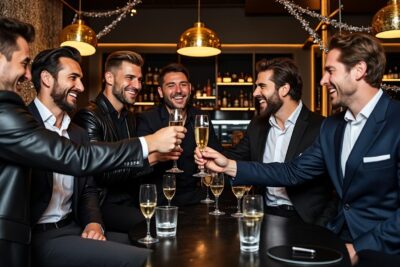 rejoignez-nous au club champions pour une fête de fin d'année vibrante célébrant la vitalité masculine avec énergie, convivialité et moments inoubliables.