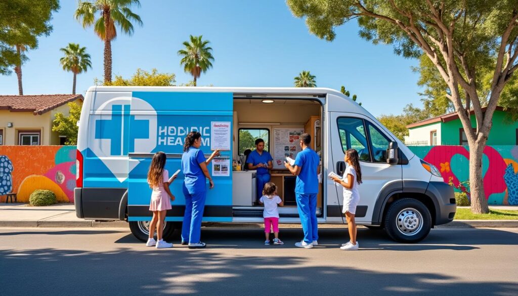 découvrez la clinique mobile de santé et bien-être en visite dans l'est de san jose, offrant des soins accessibles et des conseils personnalisés pour toute la communauté.