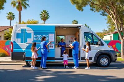 découvrez la clinique mobile de santé et bien-être en visite dans l'est de san jose, offrant des soins accessibles et des conseils personnalisés pour toute la communauté.