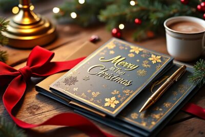 découvrez notre sélection exclusive de cartes de noël élégantes, parfaites pour envoyer vos vœux avec raffinement et originalité cette saison festive.