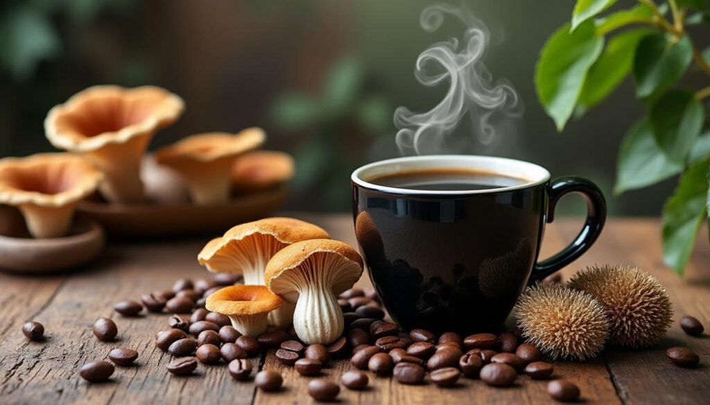 explorez les bienfaits du café aux champignons adaptogènes, une boisson bien-être unique aux vertus surprenantes pour votre énergie et votre équilibre.
