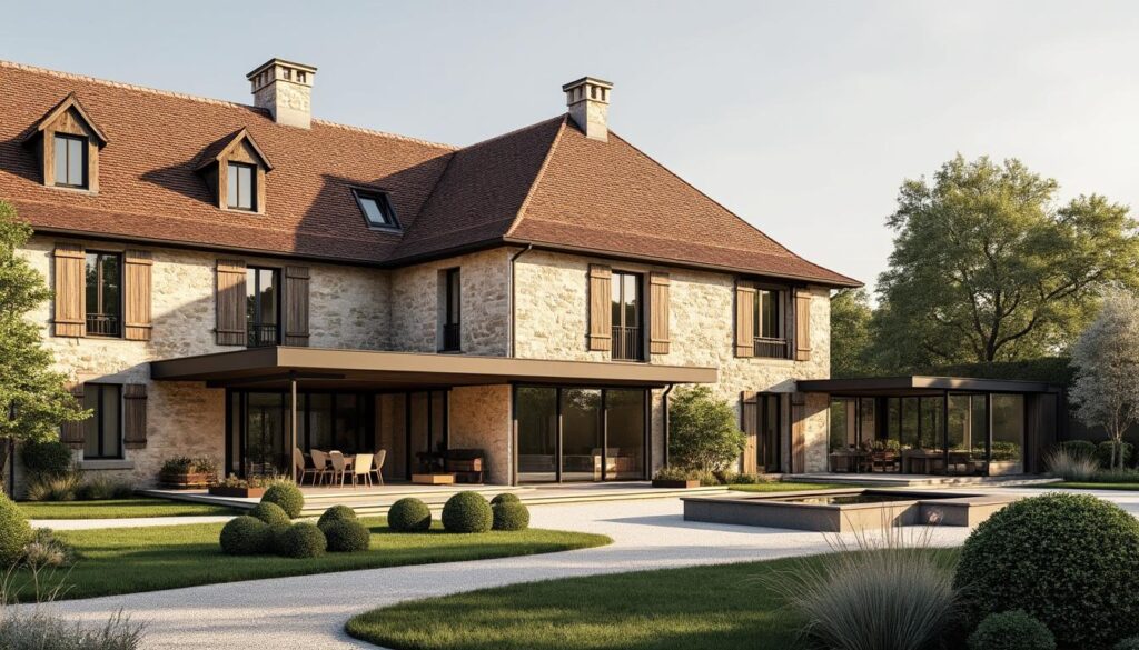 découvrez en bourgogne une demeure d'exception alliant élégance classique et touches contemporaines, véritable havre pour les amateurs d'art.