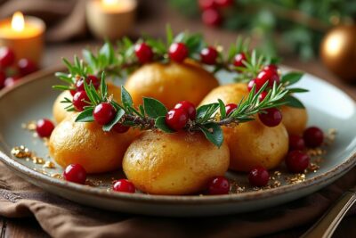 découvrez comment sublimer vos pommes de terre en les transformant en vedettes de votre repas de noël grâce à une délicieuse couronne gourmande, parfaite pour émerveiller vos convives.