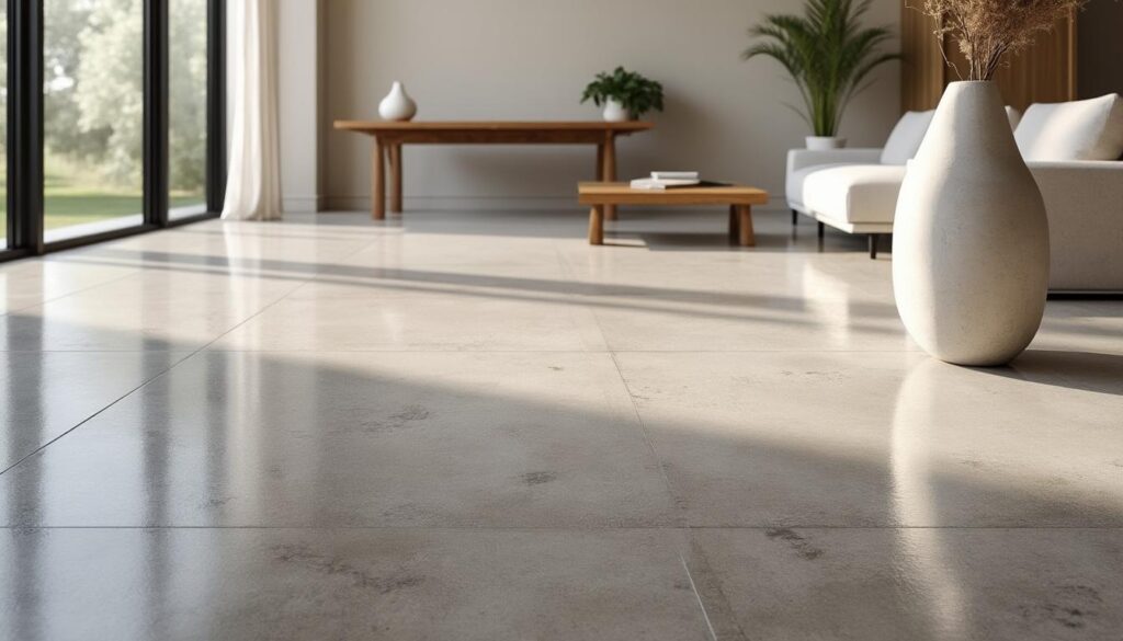 découvrez une astuce économique et simple pour obtenir un sol au style béton ciré, alliant élégance et modernité dans votre intérieur.