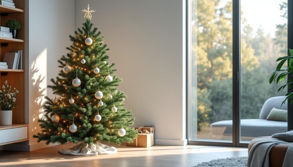 découvrez une astuce ingénieuse pour avoir un sapin à la maison sans souffrir des épines, alliant confort et décoration hivernale.