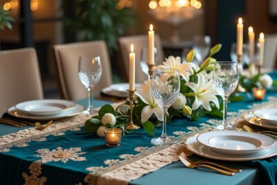découvrez notre sélection des chemins de table les plus élégants pour sublimer votre décoration et apporter une touche raffinée à votre intérieur.