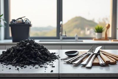 découvrez pourquoi il est crucial de remplacer vos ustensiles en plastique noir par des alternatives durables, pour la santé, l'environnement et un futur plus responsable.