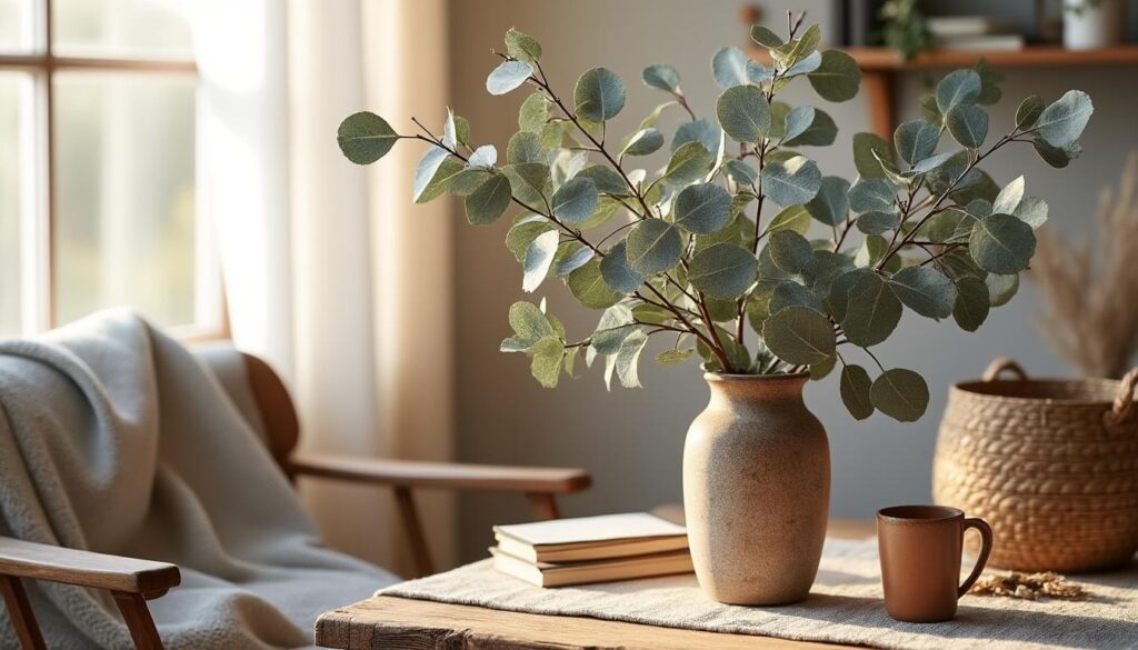 découvrez comment l'eucalyptus séché devient votre allié incontournable cet hiver pour apporter une touche naturelle et élégante à votre décoration intérieure.