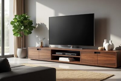 découvrez nos meubles tv alliant design élégant et fonctionnalités pratiques pour sublimer votre salon avec style et confort.