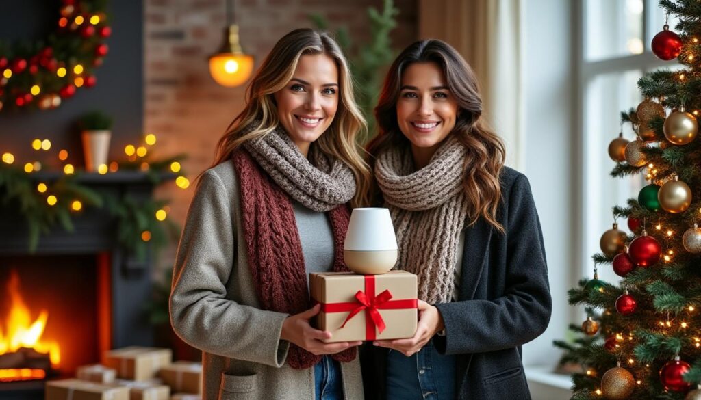 découvrez les cadeaux bien-être que deux journalistes santé souhaitent recevoir pour noël 2024, entre soin de soi et cadeaux responsables, pour un hiver placé sous le signe du bien-être.