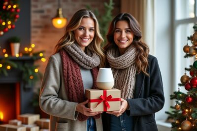découvrez les cadeaux bien-être que deux journalistes santé souhaitent recevoir pour noël 2024, entre soin de soi et cadeaux responsables, pour un hiver placé sous le signe du bien-être.