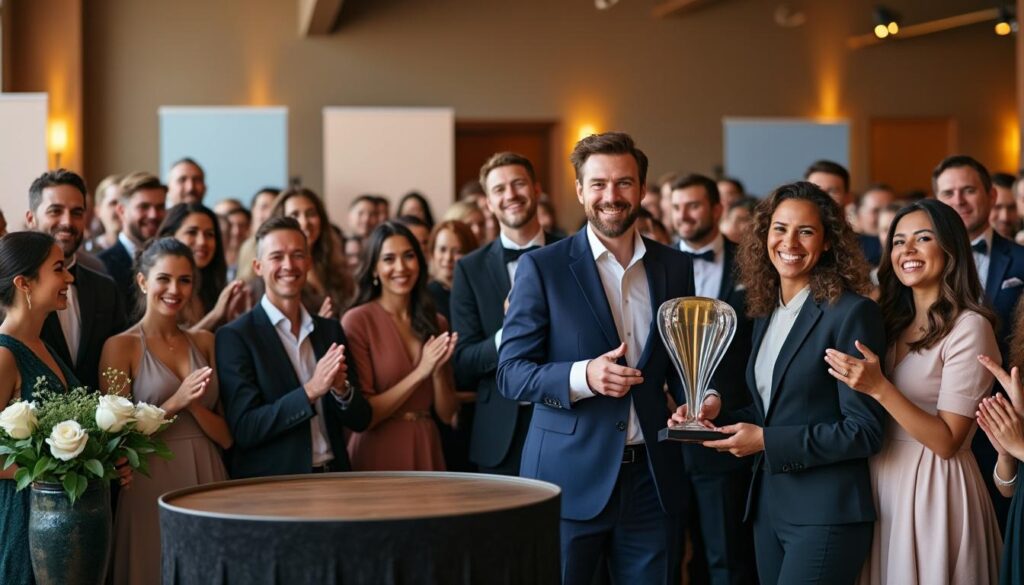 spare 10 for ben reçoit le prix santé et bien-être aux county durham together awards, célébrant son engagement exceptionnel pour la santé et le bien-être de la communauté.