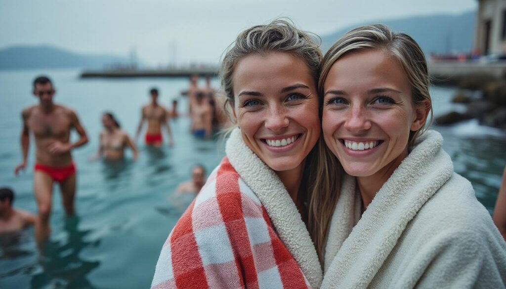 découvrez la baignade en eau froide à opatija, croatie, une tendance hivernale bien-être qui gagne en popularité. plongez dans cette tradition revigorante et profitez des bienfaits du froid.