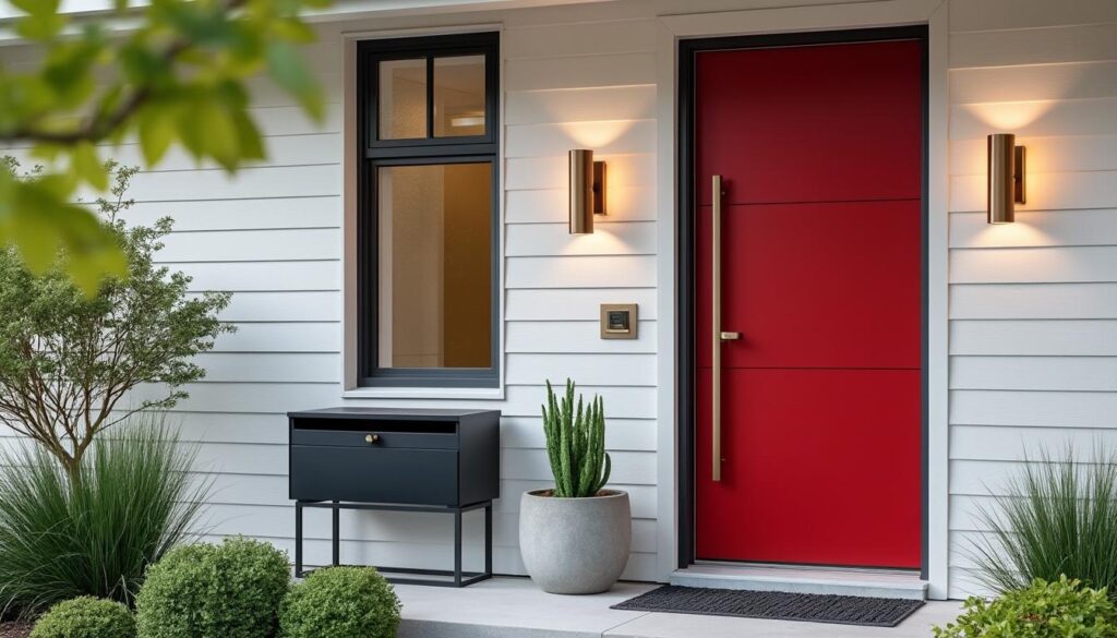 découvrez des astuces chics pour métamorphoser l’apparence de votre porte d’entrée et donner un nouvel éclat à votre maison.