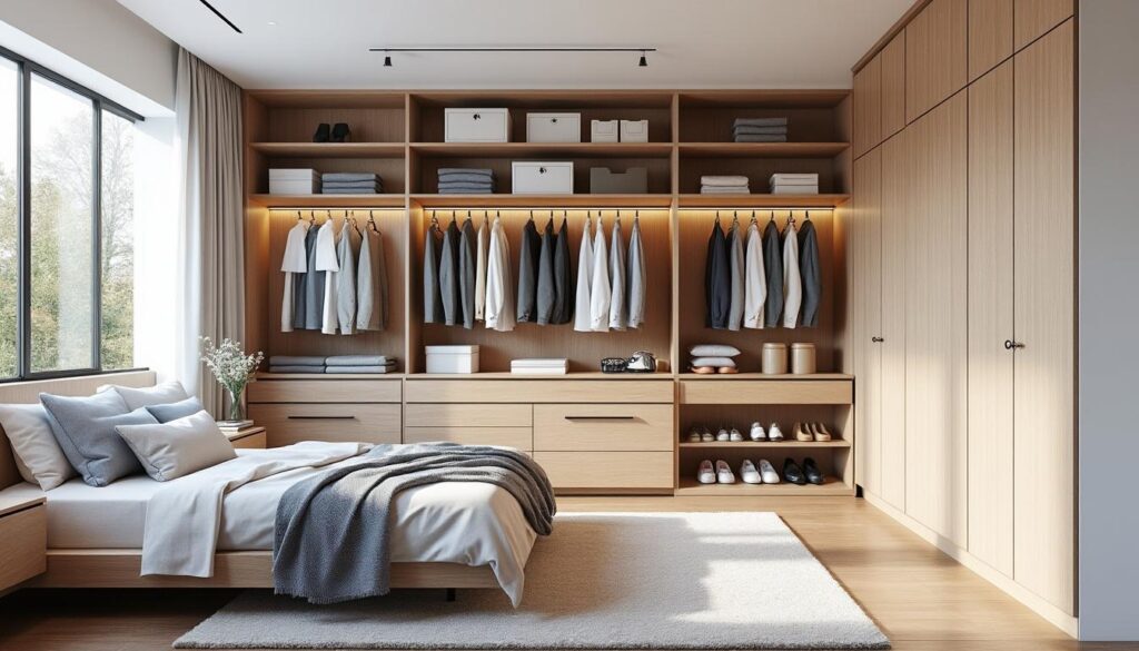 découvrez les meilleures astuces d'architectes pour aménager une penderie fonctionnelle et optimisée dans votre chambre, alliant praticité et esthétique.