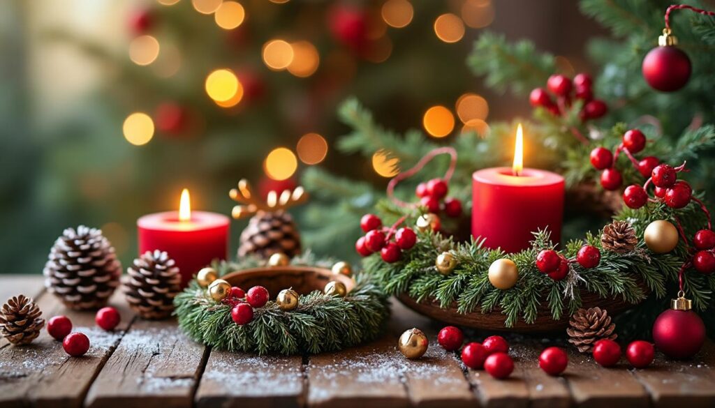 découvrez des idées originales de décorations de noël faciles à réaliser avec des pommes de pin pour apporter une touche naturelle et chaleureuse à votre sapin et votre maison.