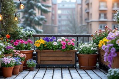 découvrez nos astuces pour avoir un balcon fleuri et éclatant toute l'année, même en plein hiver, grâce à des plantes adaptées et des conseils d'entretien simples.