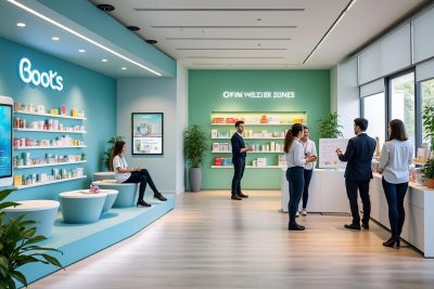 boots lance des zones bien-être innovantes et un programme de formation spécialisé dans ses magasins au royaume-uni pour améliorer l'expérience client et le conseil en produits santé.
