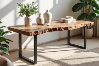 découvrez comment créer une table organique tendance à petit prix grâce à ce diy facile et stylé, parfait pour ajouter une touche naturelle et moderne à votre intérieur.