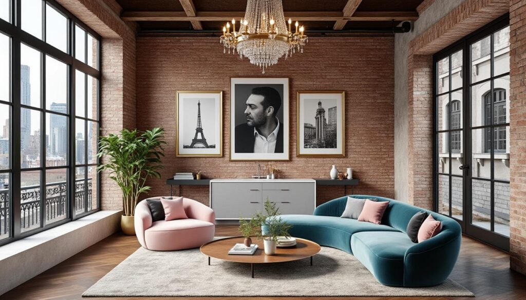 découvrez la transformation exceptionnelle d'un espace alliant le charme industriel d'un loft new-yorkais au raffinement chic parisien, pour une ambiance unique et sophistiquée.