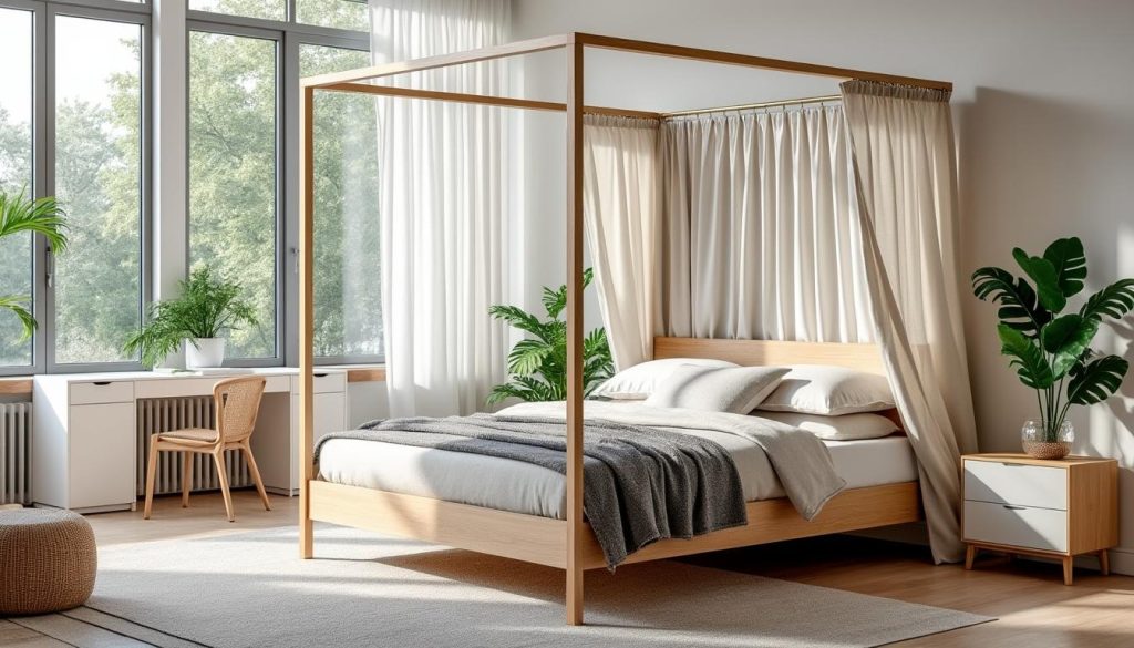 découvrez comment réaliser facilement un lit à baldaquin personnalisé avec notre guide ikea hack, alliant créativité et simplicité pour transformer votre chambre.