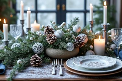 découvrez des idées incontournables pour créer une décoration de table d'hiver spectaculaire, alliant élégance et chaleur pour vos repas saisonniers.