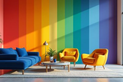 découvrez la 'rainbow method', la nouvelle tendance colorée qui réorganise et sublime votre intérieur en apportant harmonie et éclat à chaque pièce.
