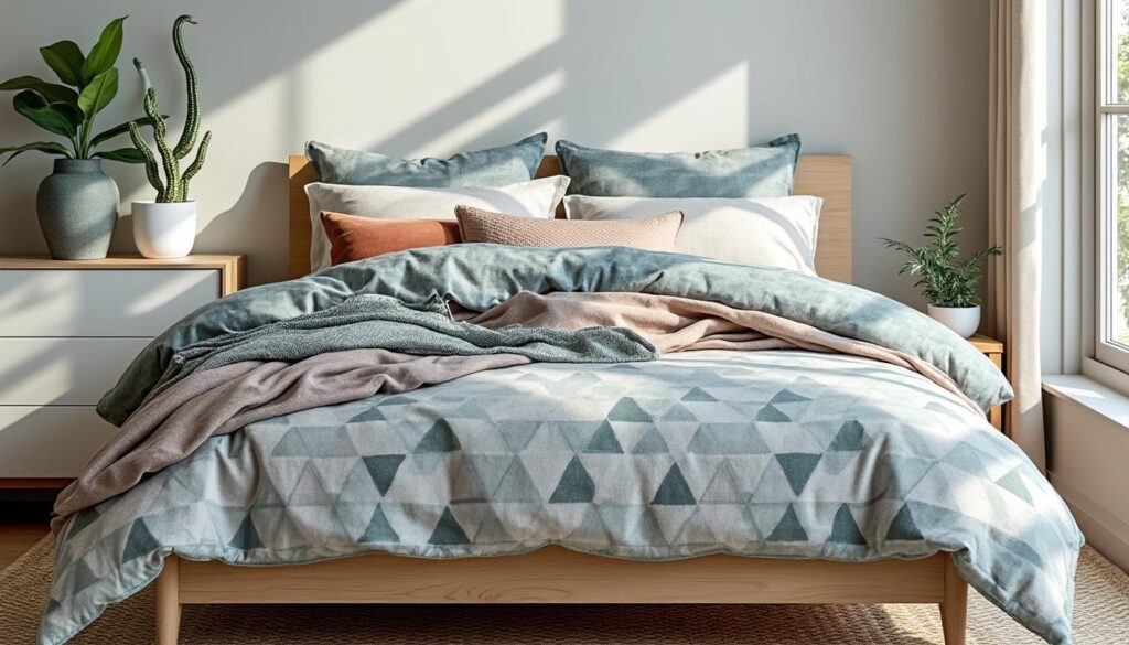 découvrez notre sélection coup de cœur de linge de lit à motifs tendance pour sublimer votre chambre avec style et élégance. ne manquez pas les incontournables du moment !