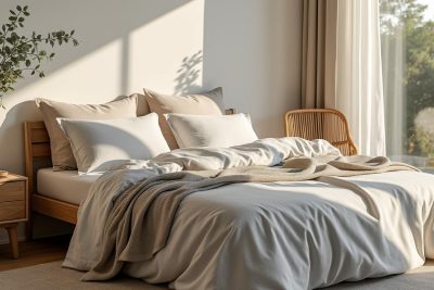 découvrez le linge de lit en lin, un classique intemporel qui apporte élégance et confort à votre chambre avec son charme naturel et sa durabilité exceptionnelle.