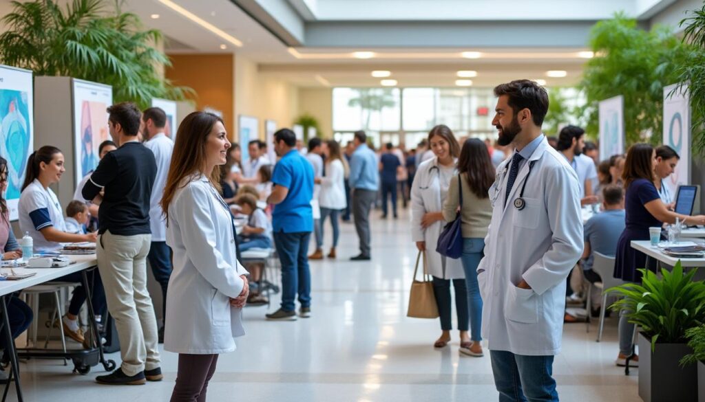 participez à l'expo santé et bien-être organisée par med center health, avec des dépistages gratuits pour prendre soin de votre santé.