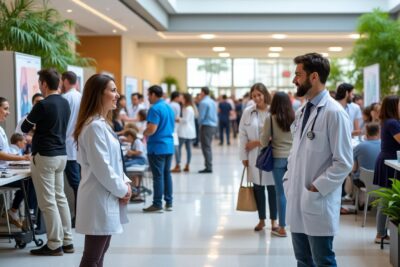 participez à l'expo santé et bien-être organisée par med center health, avec des dépistages gratuits pour prendre soin de votre santé.