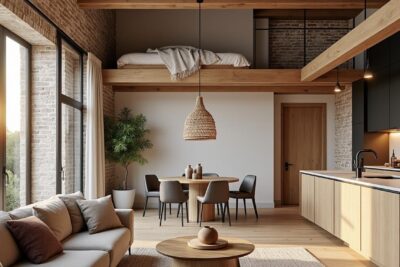 découvrez le duplex rustique chic de 38 m² signé marissa cox à rouen, un refuge exclusif alliant charme authentique et décoration moderne pour un style de vie unique.