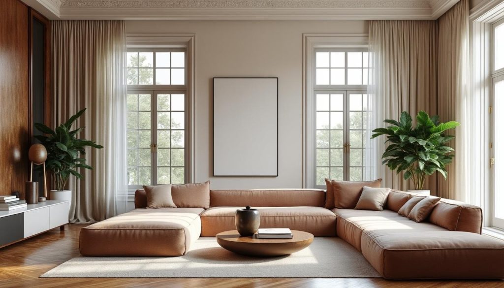 découvrez la transformation spectaculaire d'un appartement d'avant-guerre en un espace moderne et chaleureux, où les textures raffinées créent un véritable cocon de confort et d'élégance.
