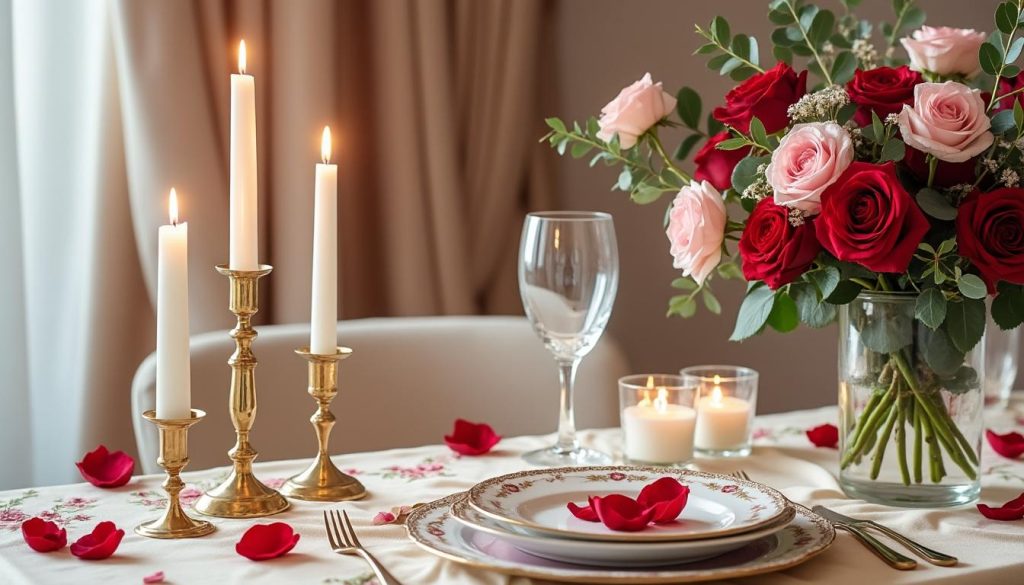 découvrez comment créer une décoration de table élégante et romantique pour une saint-valentin raffinée, alliant charme, douceur et sophistication pour une soirée inoubliable.