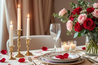 découvrez comment créer une décoration de table élégante et romantique pour une saint-valentin raffinée, alliant charme, douceur et sophistication pour une soirée inoubliable.