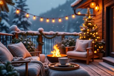 découvrez des conseils ingénieux pour profiter pleinement de votre balcon même en hiver, avec des astuces pour le réchauffer, le décorer et le rendre confortable toute la saison.