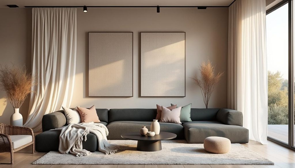 découvrez des idées créatives pour intégrer la tendance du drapé dans votre intérieur et apportez élégance et douceur à votre décoration.