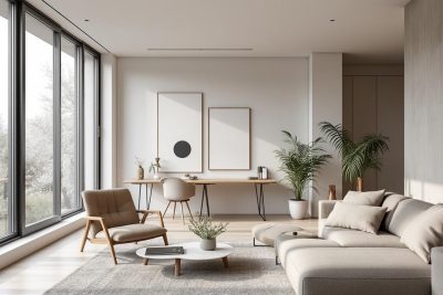 découvrez l'appartement-atelier de josefin tolstoy en suède, un espace où poésie et minimalisme se rencontrent, sublimé par une décoration raffinée et élégante.