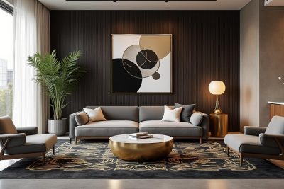 découvrez l'élégance intemporelle de l'univers art déco et mid century avec la toute première agence kretz. plongez dans une ambiance feutrée alliant style et authenticité.