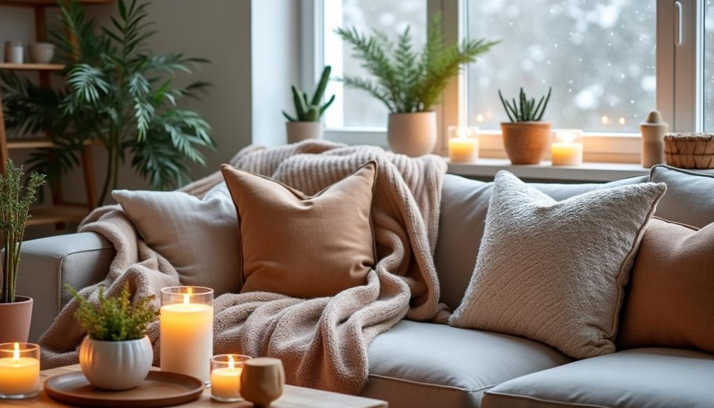 découvrez des idées déco hivernales à moins de 25 € pour transformer votre intérieur en un cocon chaleureux et accueillant cet hiver.