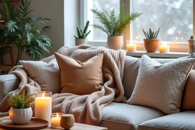 découvrez des idées déco hivernales à moins de 25 € pour transformer votre intérieur en un cocon chaleureux et accueillant cet hiver.
