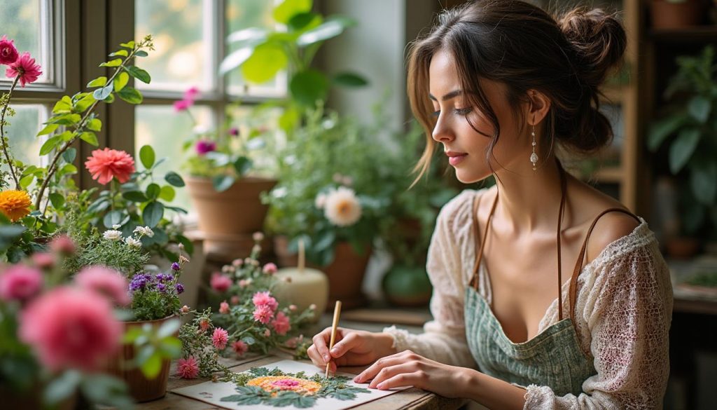 explorez l'univers artistique de joy de rohan chabot, une artiste passionnée qui célèbre la beauté de la nature à travers ses œuvres uniques et inspirantes.