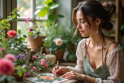 explorez l'univers artistique de joy de rohan chabot, une artiste passionnée qui célèbre la beauté de la nature à travers ses œuvres uniques et inspirantes.
