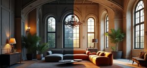 découvrez la transformation spectaculaire d'un appartement de 26 m² en un château moderne et raffiné, alliant élégance et optimisation de l'espace.